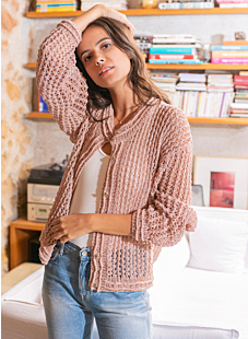 Lace cardigan Marlène