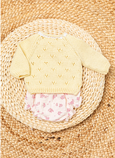 Lace collar vest Charline