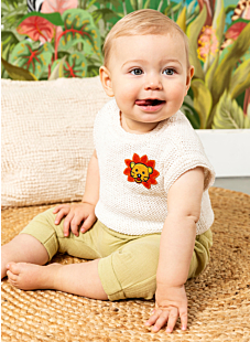 Sleeveless sweater Constance
