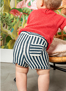 Back pocket baby shorts Calypso