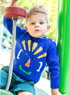 Men's jacquard sweater