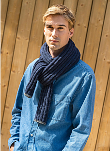 Bicolor scarf Manu