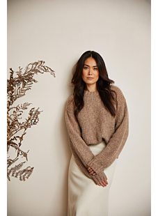 Léonie fancy stitch jumper