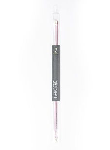 Straight needles, coloured aluminium, 2 mm - 40 cm