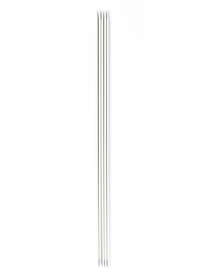 Double-pointed needles (5-pack), grey aluminium, 3 mm - 40 cm
