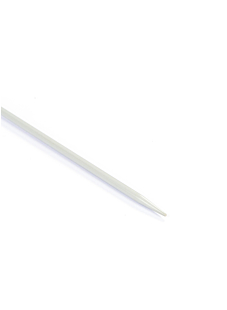 Double-pointed needles (5-pack), grey aluminium, 4 mm - 40 cm