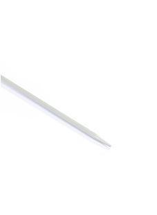 Double-pointed needles (5-pack), grey aluminium, 3.5 mm - 40 cm