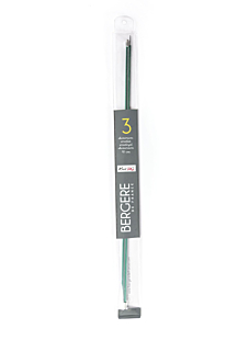 Straight needles, coloured metal, 3 mm - 40 cm, Knit Pro