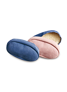 Semelles chaussons à coudre, rose pointure 22/24