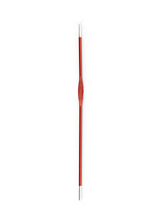15 cm x 2.5 mm coloured metal crochet hook