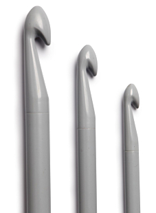Large gauge crochet hooks, 17 cm n°12