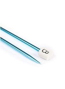 Straight needles, coloured aluminium, 4.5 mm - 30 cm