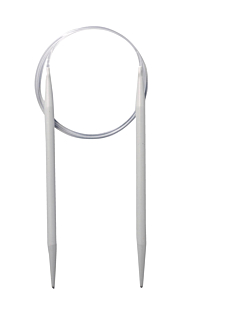 Circular needles, aluminium, 5.5 mm - 60 cm
