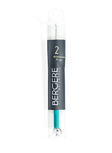 Aluminium crochet hooks with handles, 2 mm - 14 cm