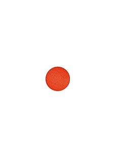 Pack of 6 Shank Buttons orange