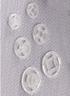 Pack of 59 snap fasteners