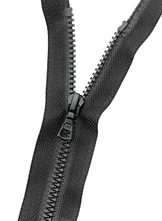 Fermeture séparable noir 32 cm