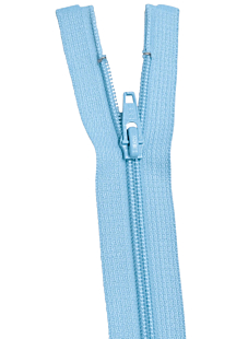 Open end zip - blue 50 cm