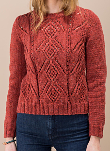 Special Issue Fileco - #02 Round neck openwork sweater
