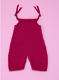 Special Issue COTON SATINE  #07 Knit overalls