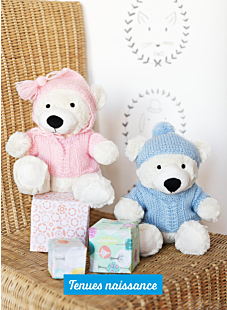 Tenues naissance, ours blanc