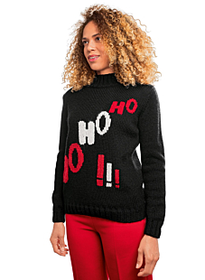 High neck jumper