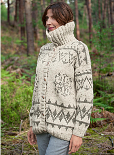 Fair isle jacket