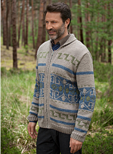 Fair isle jacket