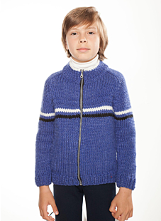 Zipped cardigan