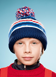 Striped hat