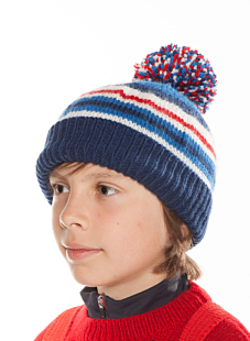 Striped hat