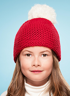 Pompom hat