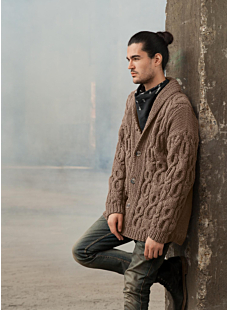 Shawl collar jacket