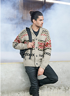 Fair isle jacket