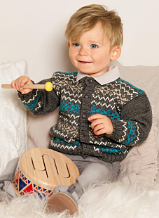 Fair isle cardigan
