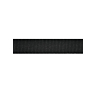 Black gros grain ribbon 10 mm x 1 m
