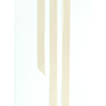 Ecru satin ribbon, 6 mm x 2 m