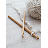 Bamboo crochet hooks, 3 mm - 15 cm