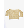 #01 Lacy sweater with boat neck