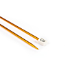 Straight needles, coloured aluminium, 4 mm - 40 cm