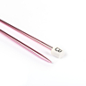 Straight needles, coloured aluminium, 5 mm - 40 cm