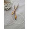 Circular needles, bamboo, 6.5 mm - 80 cm