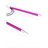 Circular needle, coloured metal, 5 mm - 80 cm, Knit Pro