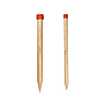 Straight needles, natural birch, 25 mm - 40 cm, Knit Pro
