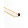 Straight needles, bamboo, 4.5 mm - 33 cm