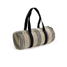 Black striped knitting bag, 44cm x 19 cm