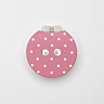 Pink polka-dot manual row counter