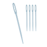 Pack of 5 wool needles