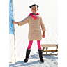 M2043 - 3/4 sleeve maxi sweater in pdf format