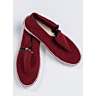 M0389 - M0390 Low Zippered Shoes and Sailor-Themed Scarf